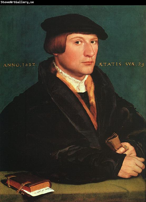 Hans Holbein Portrait of a Member of the Wedigh Family